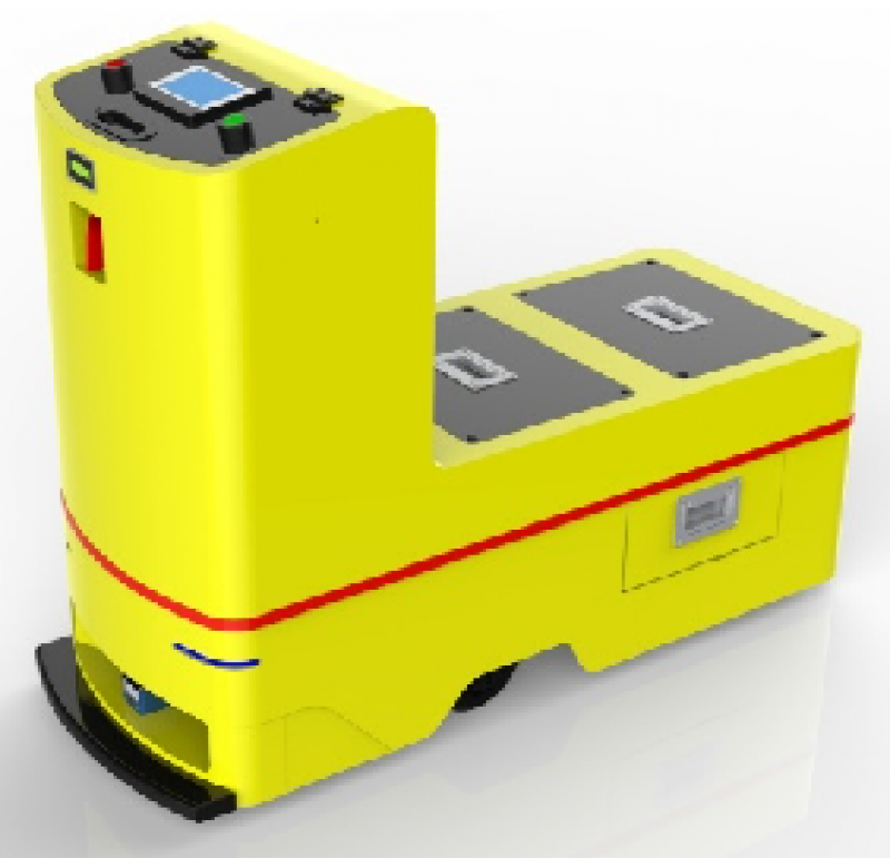 单向尾端牵引式AGV  One-way tail traction AGV