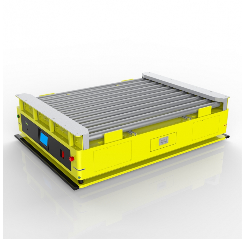 双舵轮滚筒对接式AGV Double wheel drum butt AGV